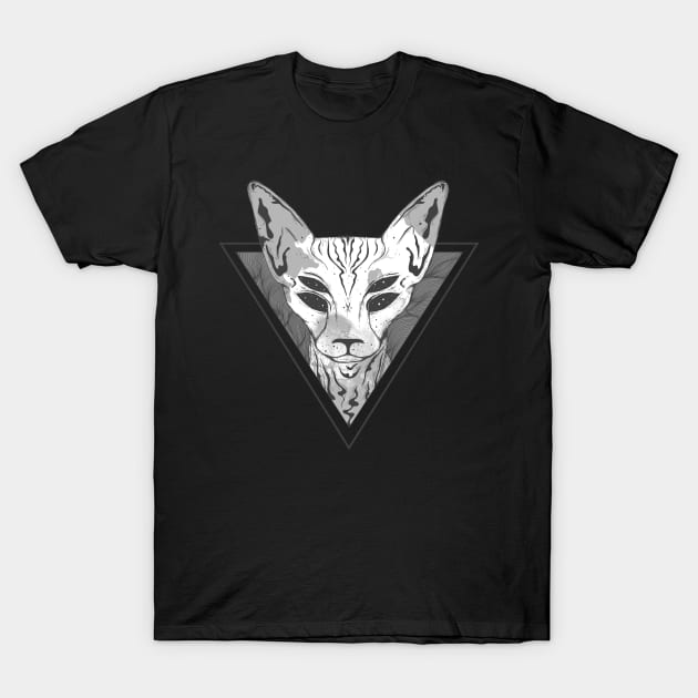 mystic sphynx T-Shirt by Jess Adams